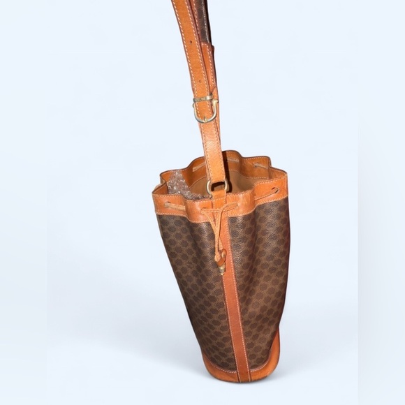 CÉLINE Vintage Macadam Bucket Bag - Picture 2 of 12
